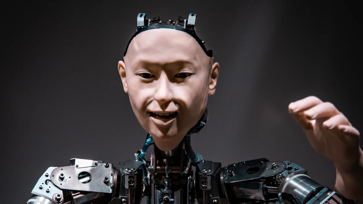 Robotics man with ai app